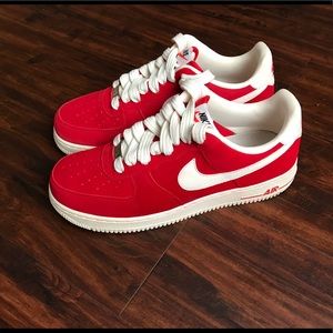 Nike rare Red Air Force 1’s